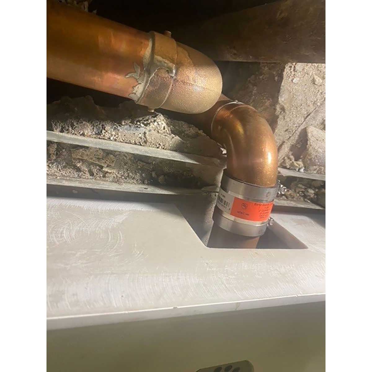 OSB Side Discharge Shower Drain