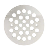OSB Drain Grate for Side Discharge Shower Drain - White