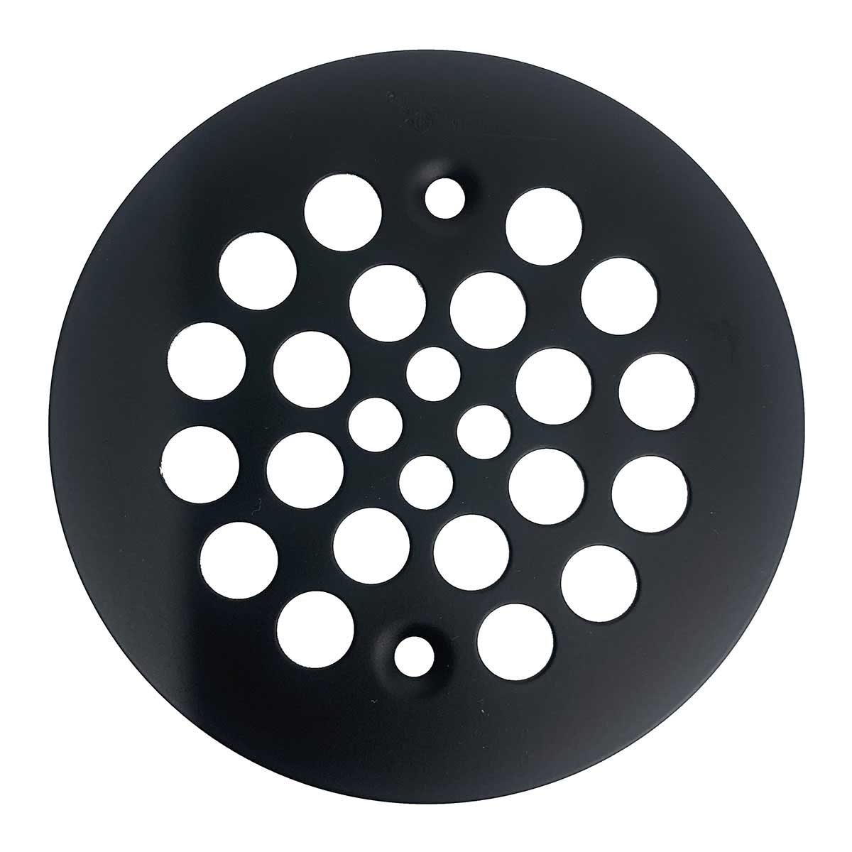 OSB Drain Grate for Side Discharge Shower Drain - Black