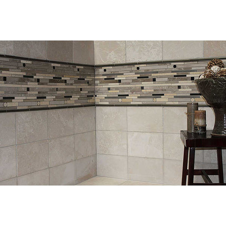 Mixed Material Mosaic Tile for Kitchen Backsplash