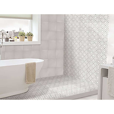 Easy Street Porcelain Tile for Bathroom Floor