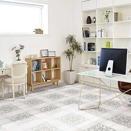 Porcelain Patterned Tile 8 x 8 - Easy Street