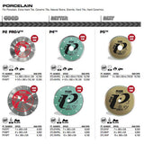 Pearl Abrasive full line of diamond blades from good to better and best 