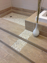 Botany Bay Pebbles Series Sliced Pebbles - Cream