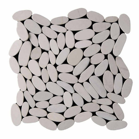 Botany Bay Pebbles Series Sliced Pebbles - Cream