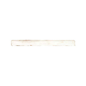 Pilbara Habitat Parchment ceramic bullnose tile 1x12