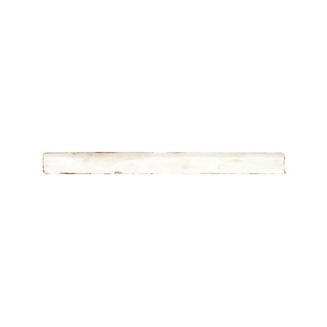 Pilbara Habitat Parchment ceramic bullnose tile 1x12
