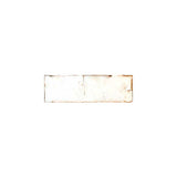 Pilbara Habitat Parchment ceramic bullnose tile 2x8