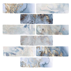Pilbara Habitat Tidal Glossy ceramic tile 2.5x8 wall tile