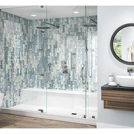Tidal Glossy ceramic subway tile for kitchen backsplash