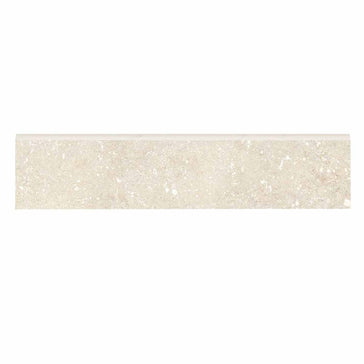 Porcelain Bullnose 3x12 Textured Finish - Warm Beige Matte