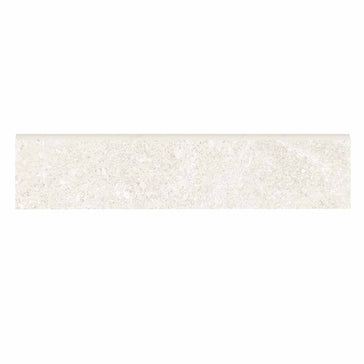 Porcelain Bullnose 3x12 Textured Finish - Warm White Matte