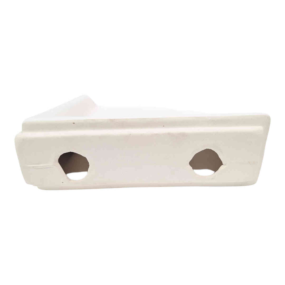 White Porcelain Corner Shelf for Bathroom Remodel