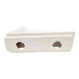 White Porcelain Corner Shelf for Bathroom Remodel