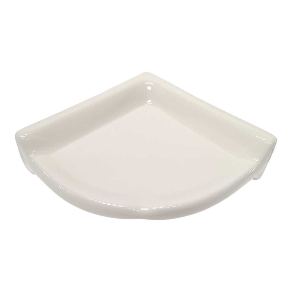 Porcelain Shower Shelf for Corner Installation