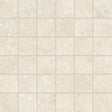Mosaic Porcelain 2x2 Textured Finish - Warm Beige Matte 12x12 sheet