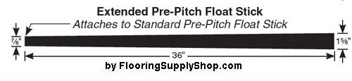Pre Pitch Shower Slope Extended - Single