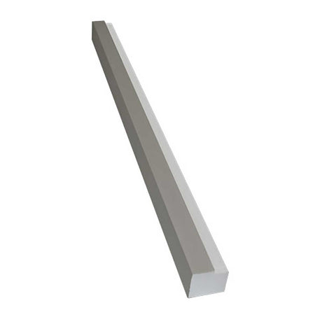Waterproof high-density foam shower curb for tile installations