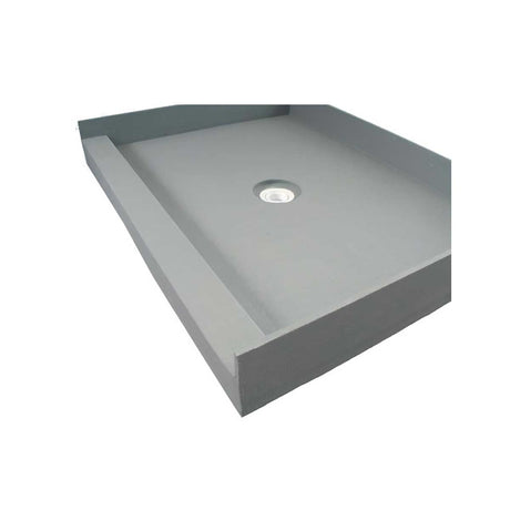 Full-foam shower curb for residential and commercial bathroom projects