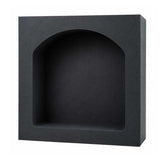 Preformed ready to tile arched square shower niche with waterproof coating