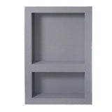 Preformed ready to tile wide combo shower niche 14 x 22 with waterproof coating