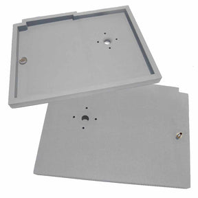 Custom ready to tile preformed shower pan with Ebbe square drain got installed