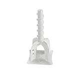 Proleveling cross spacers for floor and wall tile leveling system installation