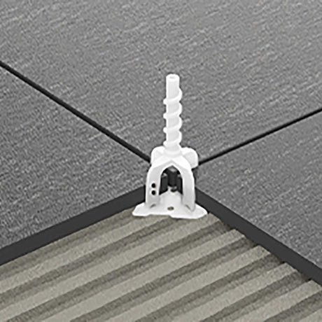 Proleveling tile leveling cross spacers for porcelain and ceramic tile