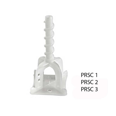 Cross spacers for large format tile leveling and grout joint alignment