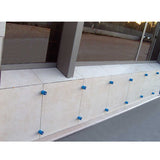 Professional tile contractor using the Proleveling tile leveling system