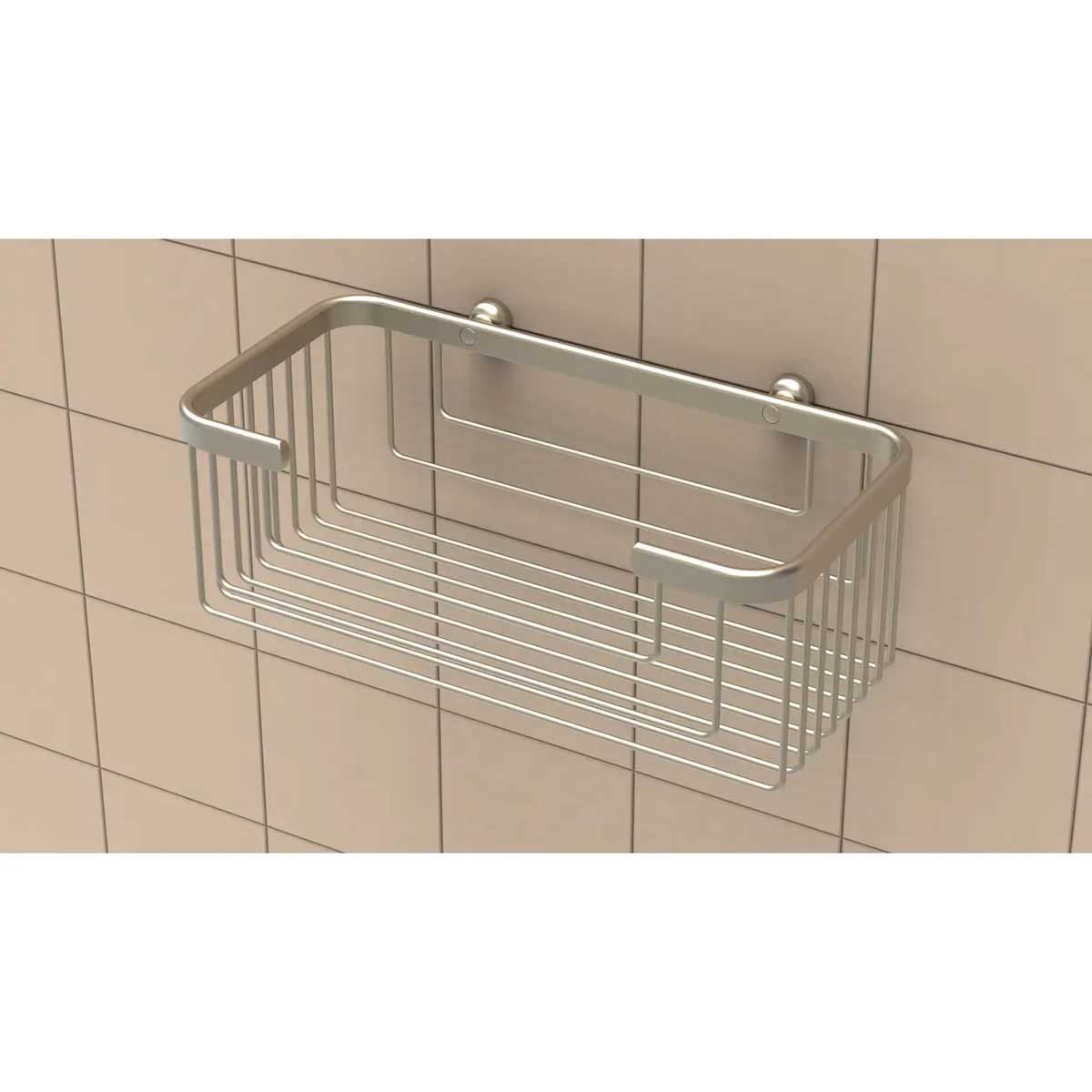 TileWare Promessa Rectangular Soap Basket Extra Deep 