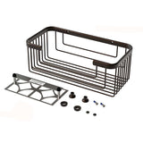 TileWare Promessa Rectangular Soap Basket Extra Deep Oil Rubbed Bronze