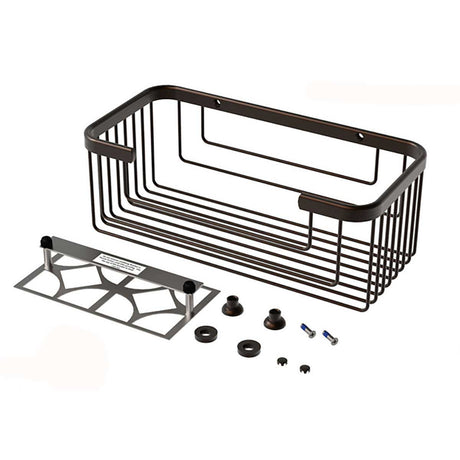 TileWare Promessa Rectangular Soap Basket Extra Deep Oil Rubbed Bronze