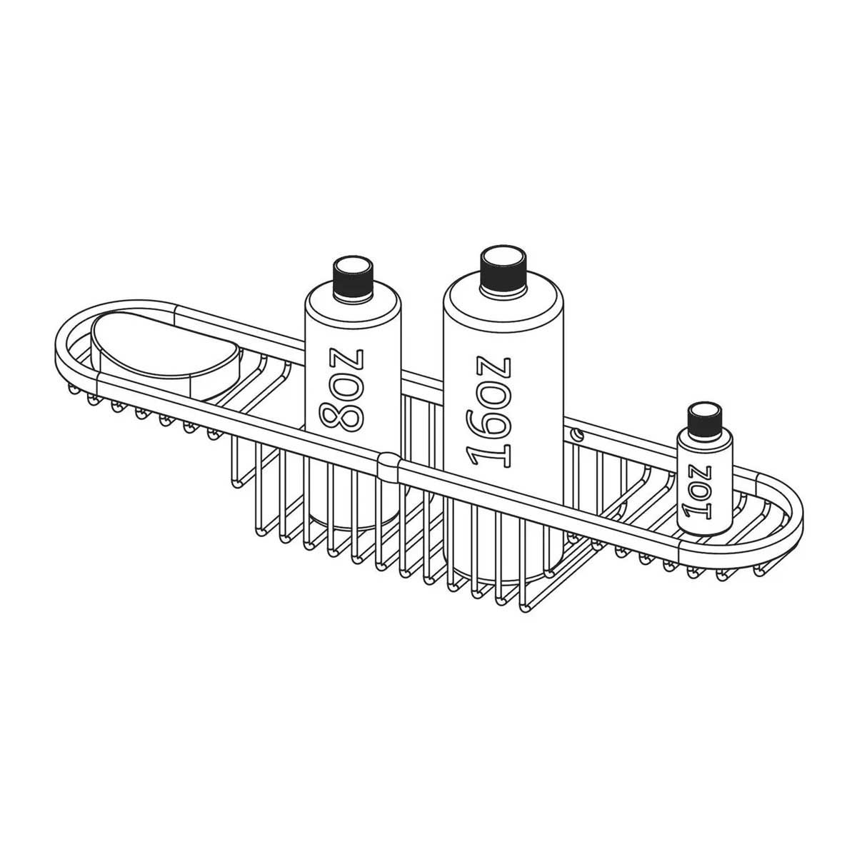 TileWare Promessa Combo Basket Shampoo Soap
