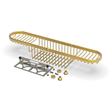 TileWare Promessa Combo Basket Shampoo Soap Brushed Gold