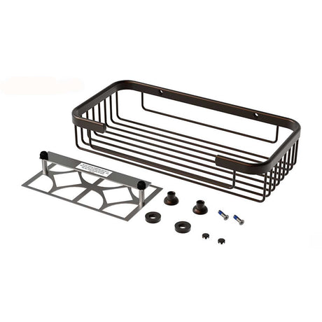 TileWare Promessa Rectangular Soap Basket Large Oil Rubbed Bronze