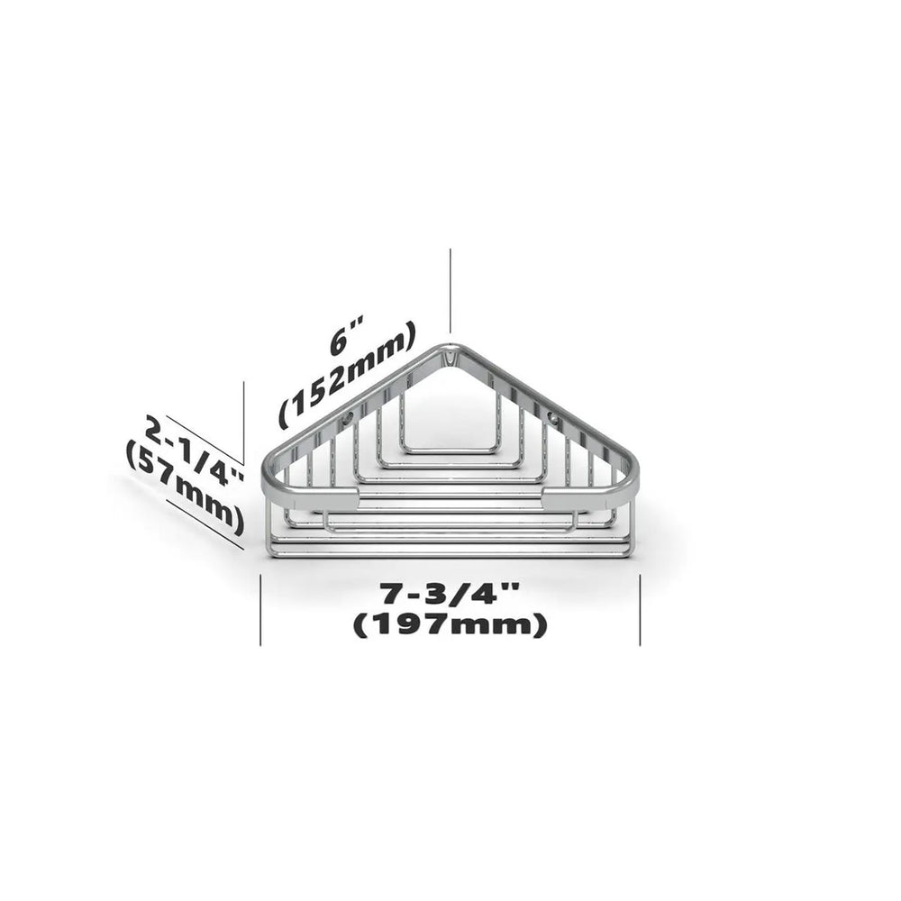 TileWare Promessa Deep Corner Soap Basket
