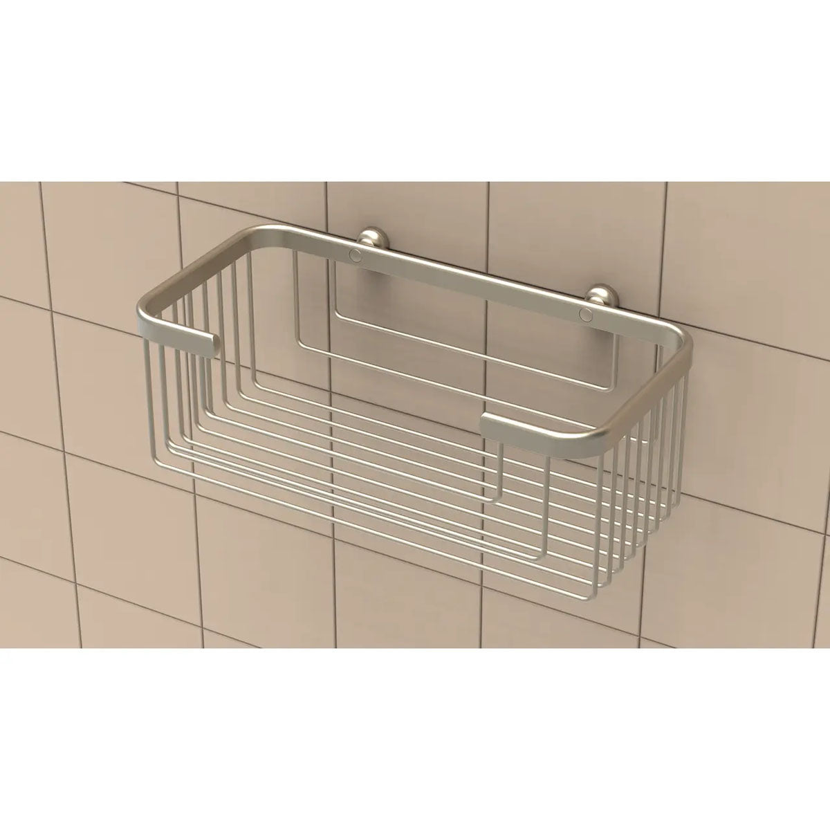 TileWare Promessa Rectangular Soap Basket Extra Deep