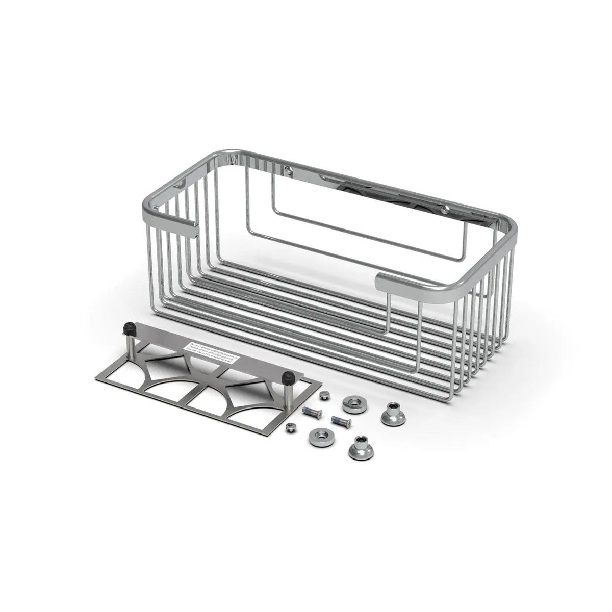 TileWare Promessa Rectangular Soap Basket Extra Deep