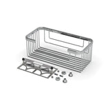 TileWare Promessa Rectangular Soap Basket Extra Deep