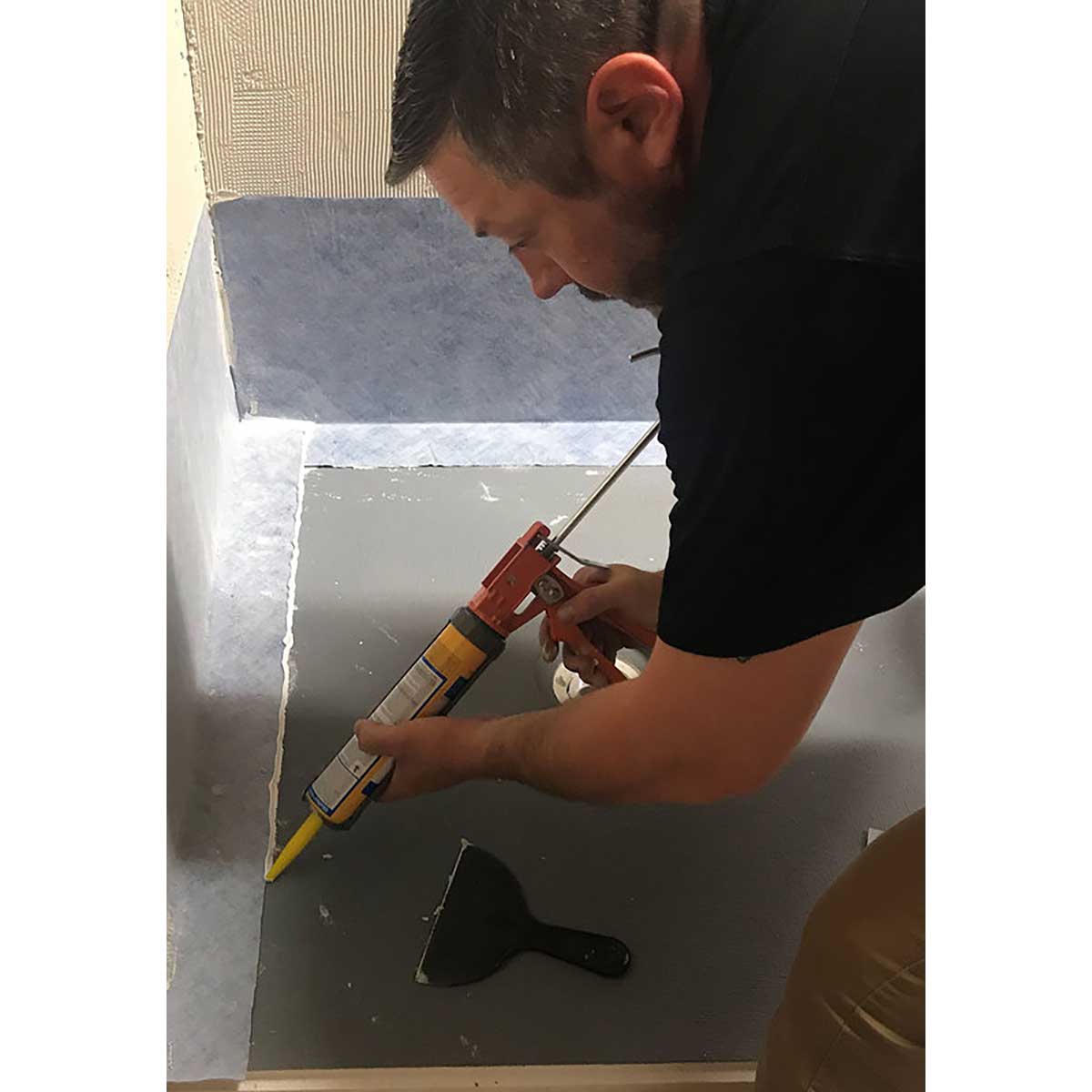 ProPan Ready-to-Tile Shower Pan Kit with Side Drain or Ebbe Drain installations step