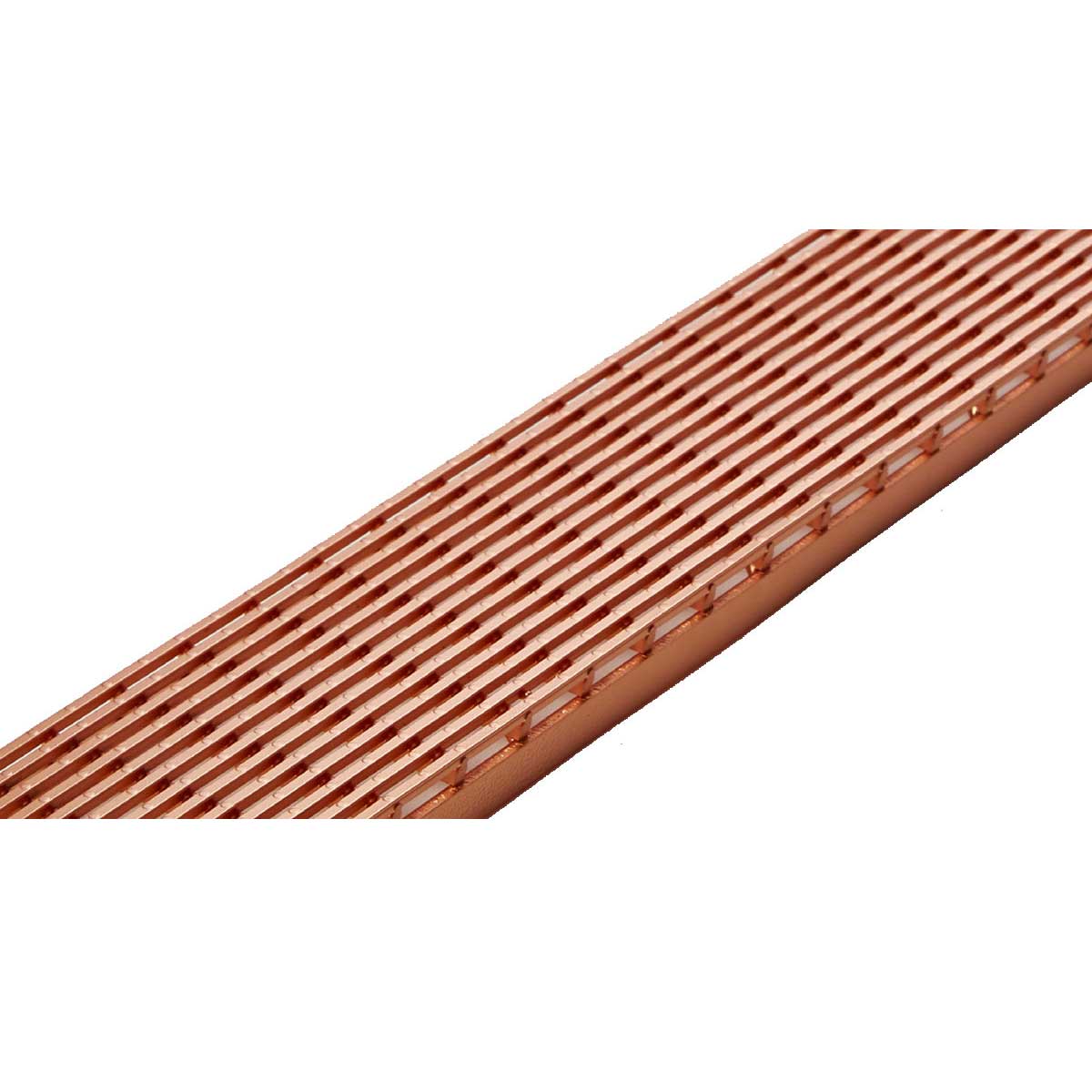 Quartz by ACO Rose Gold linear drain for walk-in showers
