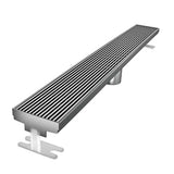Quartz by ACO Brushed Stainless linear drain for walk-in showers