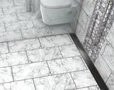 Quartz Piano shower drain in Black Nickel stainless steel for residential bathrooms
