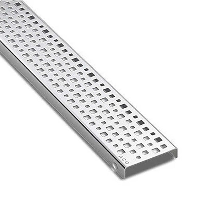 Quartz Linear Shower Drain Stainless Steel Pixel 55