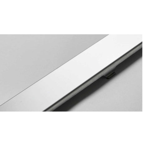 Modern Quartz by ACO Solid Shower Drain in Polished Chrome