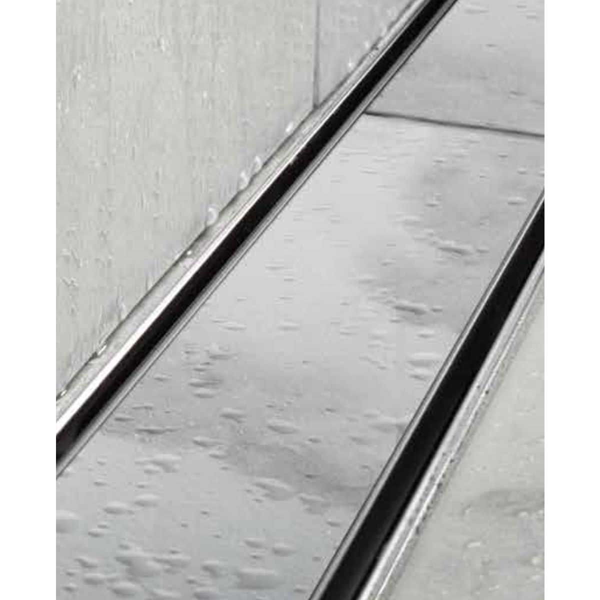 Quartz by ACO concealed tile insert drain for curbless shower installation