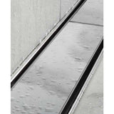 Quartz by ACO concealed tile insert drain for curbless shower installation