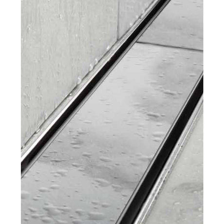 Quartz by ACO concealed tile insert drain for curbless shower installation
