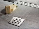 Quartz ShowerPoint Square Shower Drain Quadrato